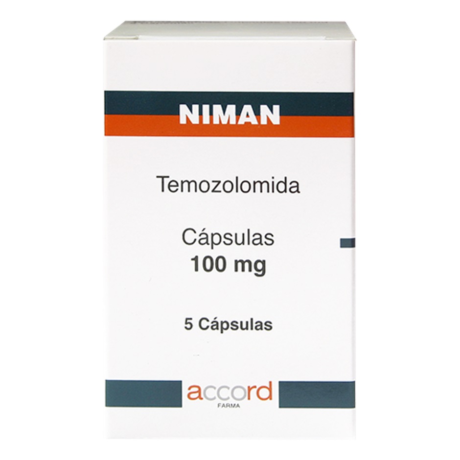 Niman Temozolomida 100Mg C/5 Caps Accord