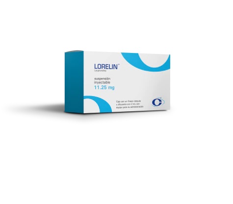 [7501476086220] Lorelin Leuprorelina 11.25Mg Iny  y diluyente C/ 2 ml