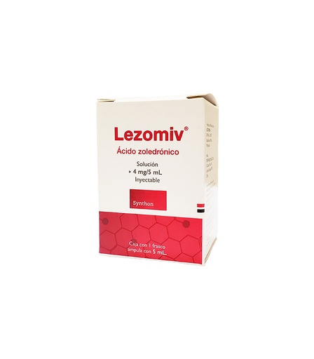 [7502223555082] Lezomiv Acido Zoledronico  4MG/5ML