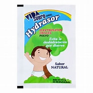 HYDRASOR POLVO Sabor NATURAL c/1 SOBRE 27.9 G. Electrólitos orales en polvo sin Sabor (Fórmula estándar) 311 mmol/L. NA