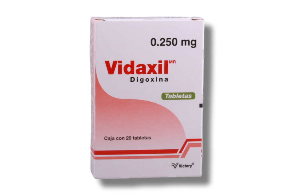 Vidaxil Digoxina 250MCG Tabletas c/20 VICTORY