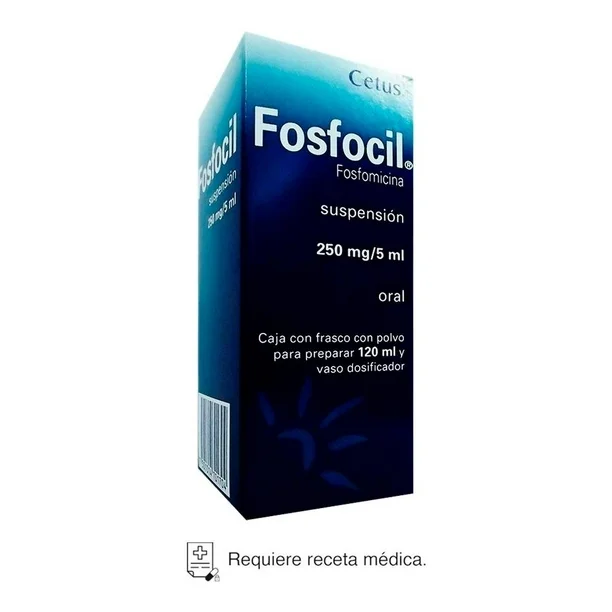 [7501314701704] Fosfocil Fosfomicina 250 Mg Suspensión 120 Ml SENOSIAIN 