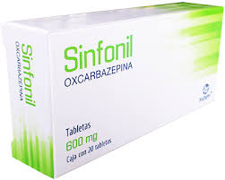SINFONIL c/20 TABS. 600 MG. Oxcarbazepina 600mg. (Tabs. Orales) NA