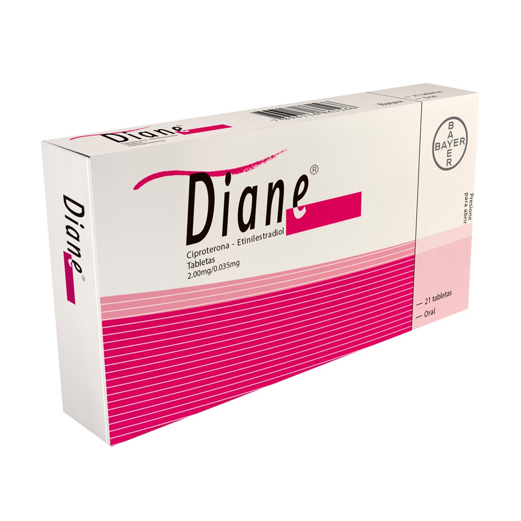 CIPROTERONA/ESTRADIOL 2.00MG/0.35MG C/21 TAB (DIANE) COLLINS