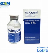 Inmunoglobulina Humana Normal Envenosa 5% 6g 120Ml 1 fco Ampula  BAGO 