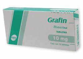 GRAFIN c/10 TABS. 10 MG. Butilhioscina ó Hioscina (Tabs. Orales). NA