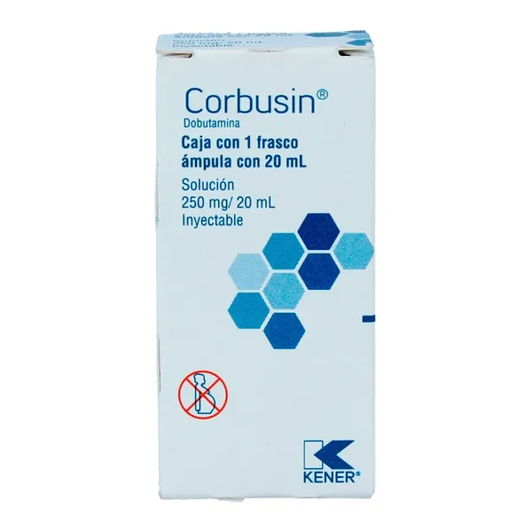 CORBUSIN 250MG20ML SINY FCO IN C1 VP DOBUTAMINA KENER