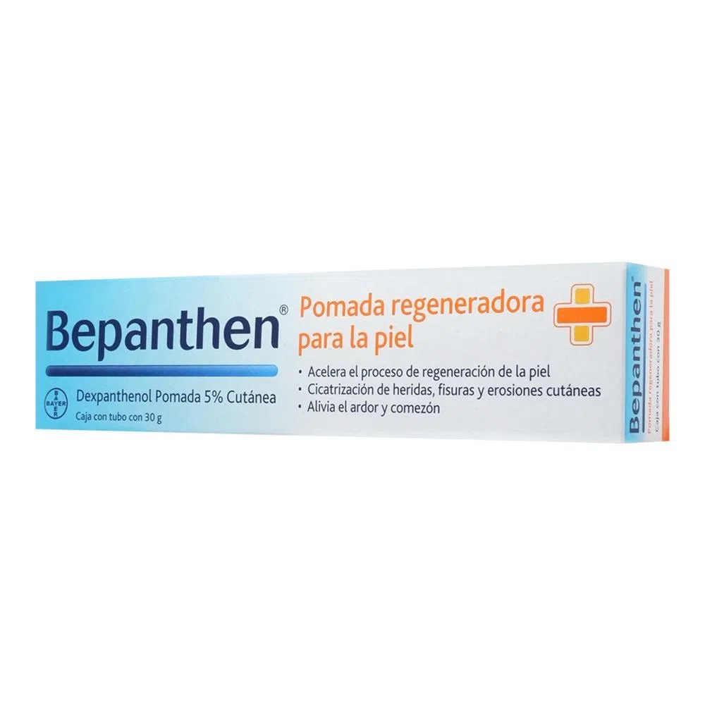 BEPANTHEN POMADA Regeneradora 5% Tubo c/ 30 G.  Dexpantenol (Pomada regeneradora) NA