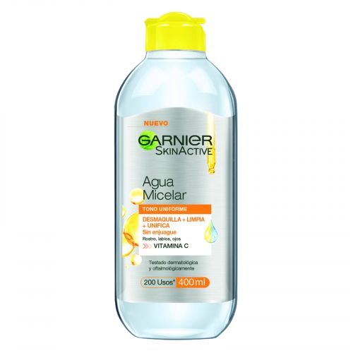 Agua Micelar Garnier Tono Unificante 400 Ml GARNIER 