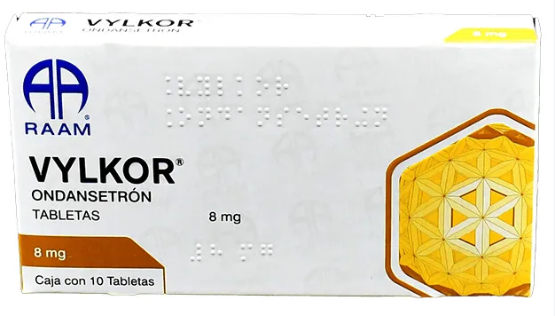 VYLKOR Ondansetron c/10 TABS. 8 MG.