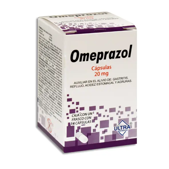 OMEPRAZOL 20 MG C/14 CAPSULA ULTRA 