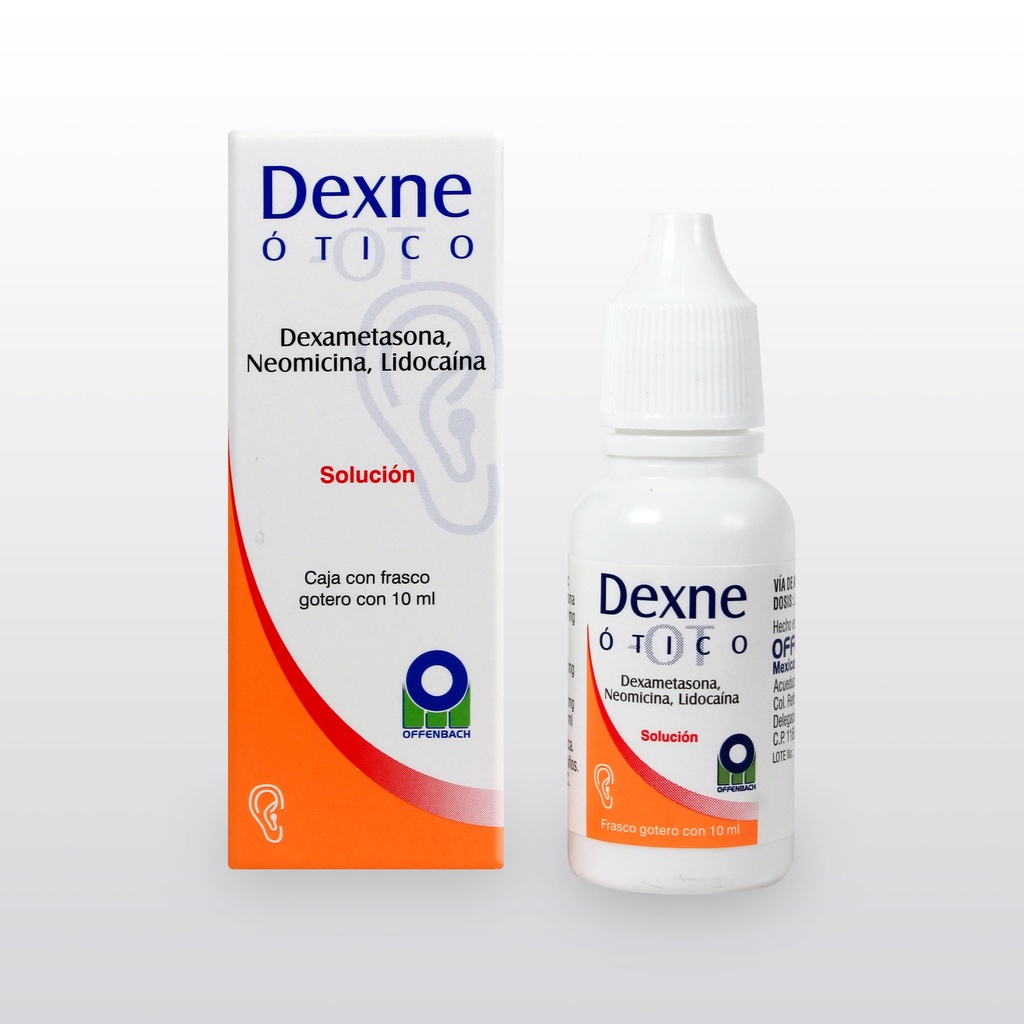 DEXAMETASONA/NEOMICINA/LIDOCAINA 1/3.5/15 MG FRASCO 10 ML(DEXNE OTICO) COLLINS