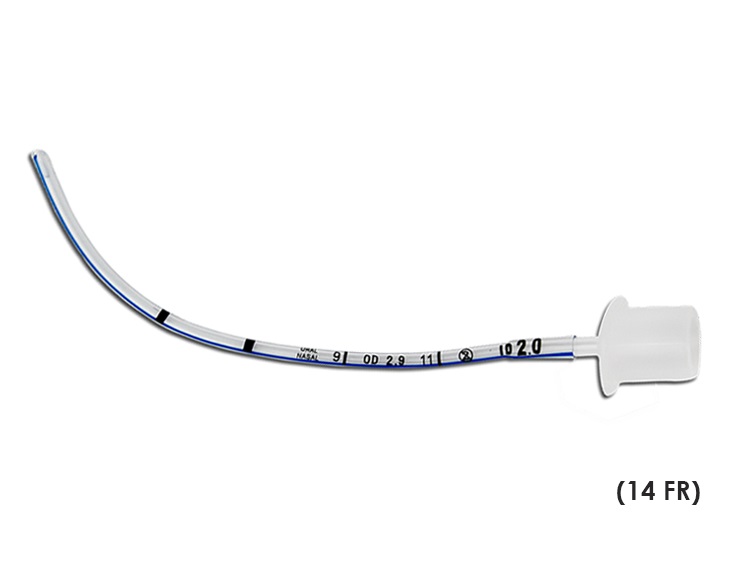Tubos Endotraqueales sin globo. De   cloruro   de   polivinilo   transparente graduados con marca radiopaca estériles y desechables. Diámetro Interno: 3.5 mm Calibre: 14 Fr. Pieza RUSCH