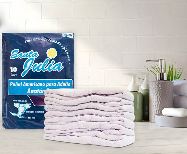Pañal Predoblado desechables. Para adultos Pieza. REM