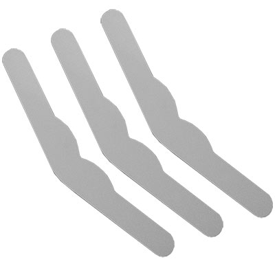 Cintas Para portamatriz De amalgama metálica de 7 mm de longitud. Envase con 12 piezas. DDU