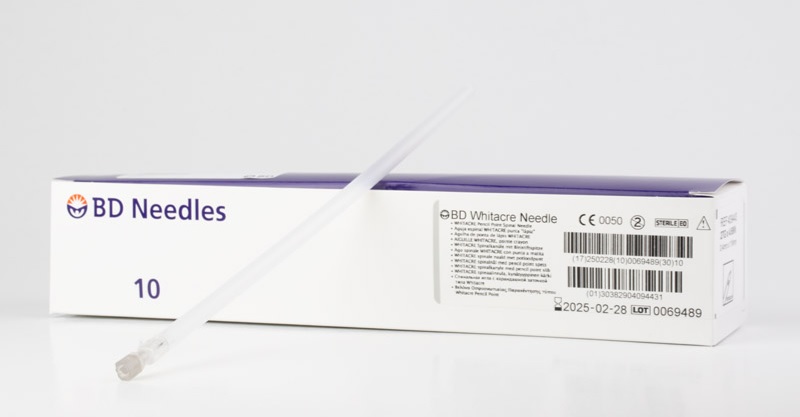 AGUJA ESPINAL WHITACRE 27G X 4 11/16 IN BD