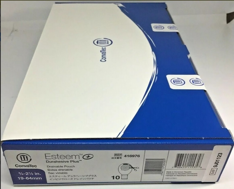 BOLSA P/COLOSTOMIA ESTM 64 MM TRANSPARENTE
