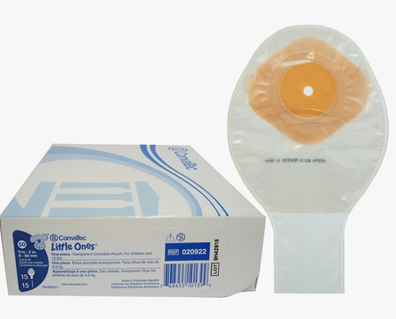 BOLSA COLOSTOMÍA/ILEOSTOMÍA (RECORTABLE) - 8-50MM CONVATEC