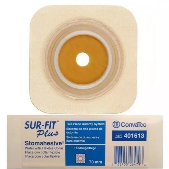 PLACA CON ARO DE 70 MM (S.F.FLEXIBLE)
