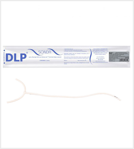 SONDA PARA DRENAJE BILIAR EN "T" TIPO KHER CAL. 14FR DL