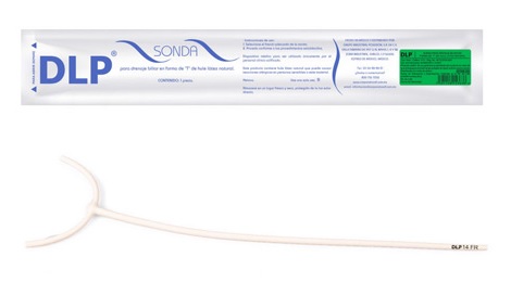 SONDA PARA DRENAJE BILAIR EN "T" TIPO KHER CAL. 16FR DL