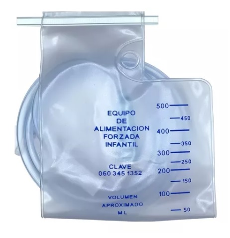 BOLSA DE ALIMENTACION ENTERAL FORZADA PEDIATRICA 500ML DIP-MAC