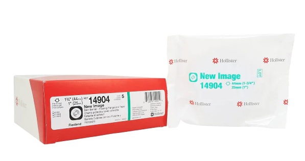 BARRERA CONVEXA PRECORTADA 25MM, CON ARO 44 MM CAJA C HOLLISTER