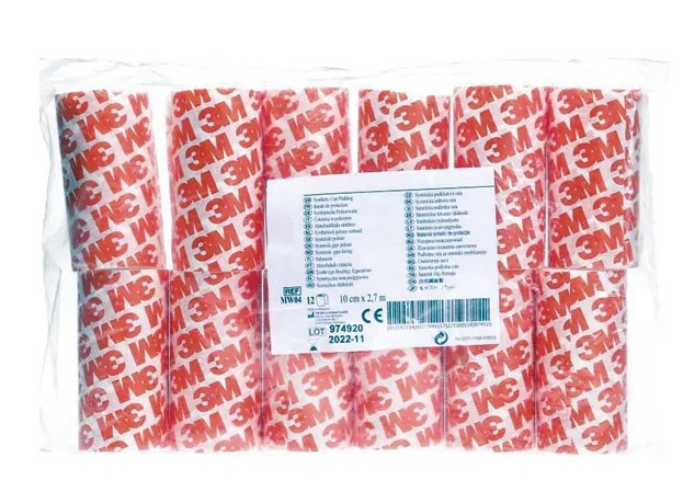 VENDA CON ALMOHADILLADO SINTÉTICO CAST PADDINGTM 10 CM X 3.65MT. C/20 3M