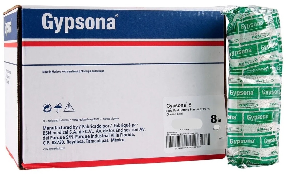 VENDA ENYESADA 20 X 2.74MT. C/12 GYPSONA BSN