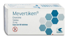 CINARIZINA 75MG C/60TAB (MEVERTIKEN) COLLINS
