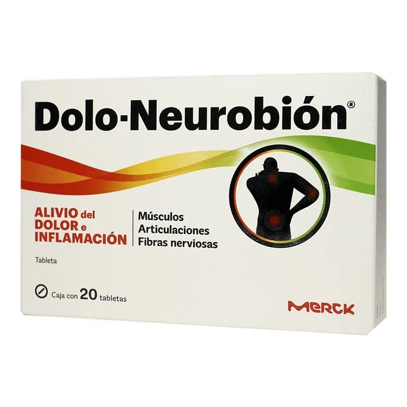 COMPLEJO B /DICLOFENACO C/20TABLETAS (DOLO-NEUROBION) COLLINS