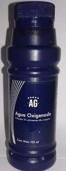AGUA OXIGENADA (AG) SOLUCION al 3.5% Fco.  250 ML. Antiséptico a base de Agua oxigenada (Solución). NA