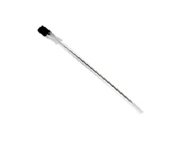 Aguja para raquianestesia o bloqueo subaracnoideo. De acero inoxidable, punta tipo lápiz, conector roscado luer lock hembra translucido y mandril con boton indicador; sin depósito ó con depósito de .2ml en pabellón para líquido cefalorraquídeo. Estéril y desechable. Tipo: whitacre. Longitud: 11.6 a 11.9 cm. Calibre: 25 ó 27 g. TROKAR