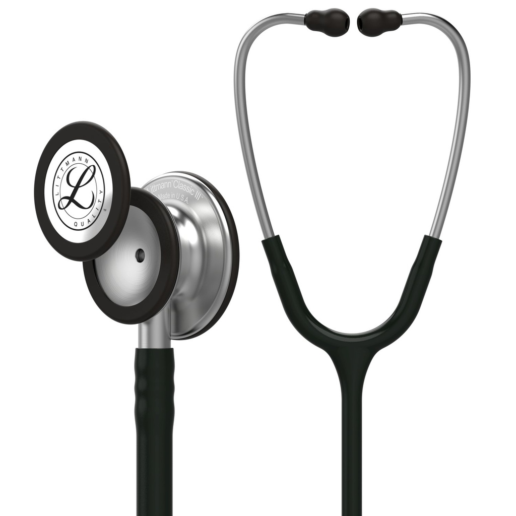Estetoscopio  Littmann  Classic III Adulto black 5620 LITTMANN