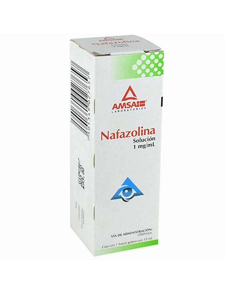 NAFAZOLINA 1MG/ML SOLUCION OFTALMICA FRASCO 15ML AMSA COLLINS