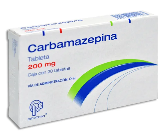 CARBAMAZEPINA (Psicofarma) c/20 TABS. 200 MG. Carbamazepina 200mg. (Tabs. Orales). NA