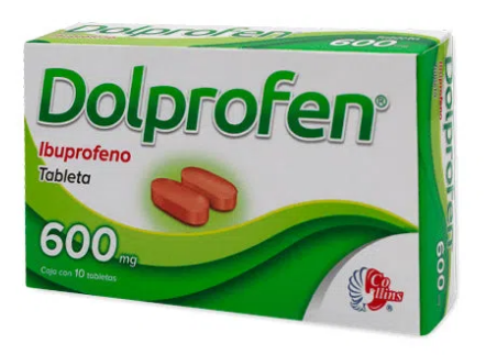 DOLPROFEN c/10 TABS. 600 MG. Ibuprofeno 600mg. (Tabs. Orales). NA