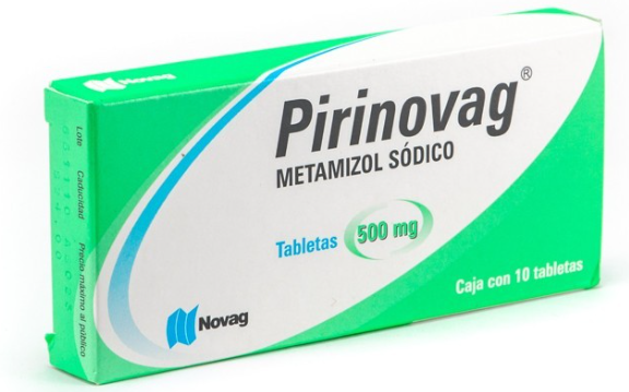 PIRINOVAG c/10 TABS. 500 MG. NA