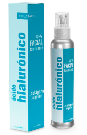 ÁCIDO HIALURÓNICO SPRAY FACIAL TONIFICANTE Fco. 120 ML. Ácido Hialurónico. NA
