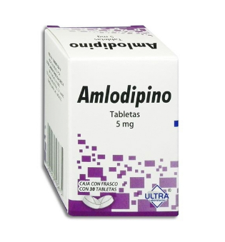Amlodipino Tableta o Cápsula Cada Tableta o Cápsula contiene: Besilato o Maleato de amlodipino equivalente a 5 mg de amlodipino. Envase con 30 Tabletas o Cápsulas.