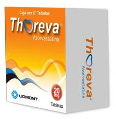 010.000.5106. ATORVASTATINA 20MG CON 30 TABS.(THOREVA)