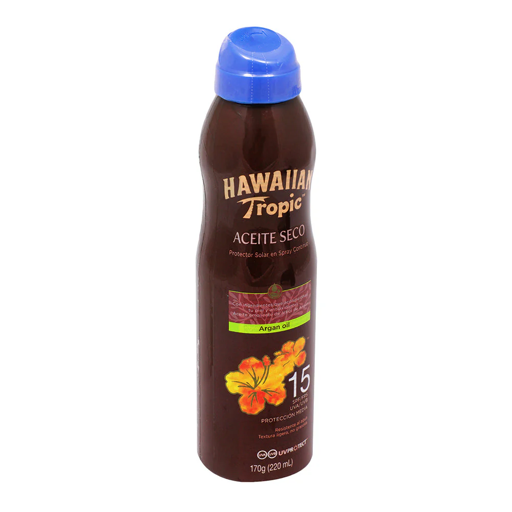 ACEITE PROT HAWAI FPS15 SPY 220ML EDGEWELL