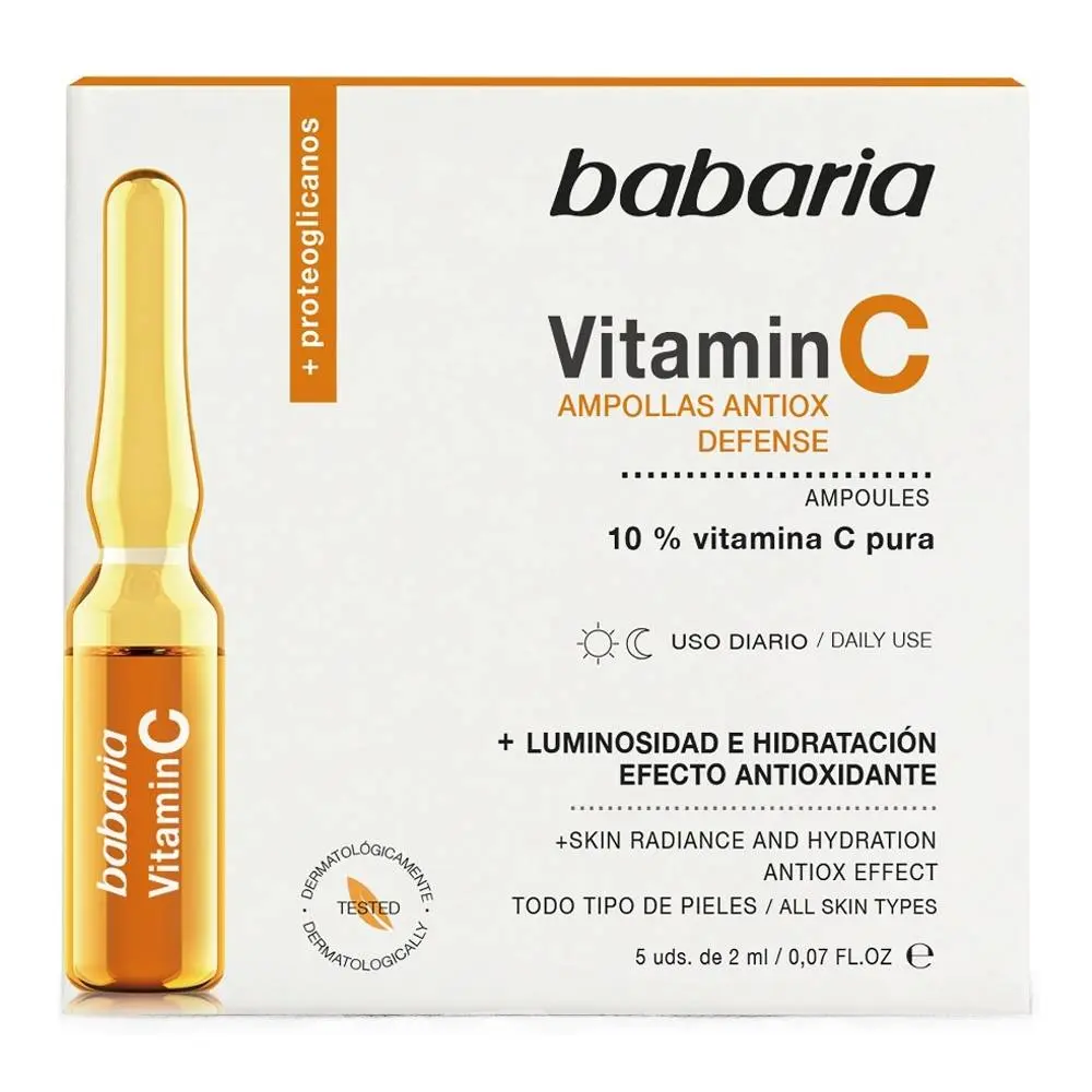 TRAT BABARIA VITAMINA C 5X2ML AMP VITAMINA C BABARIA