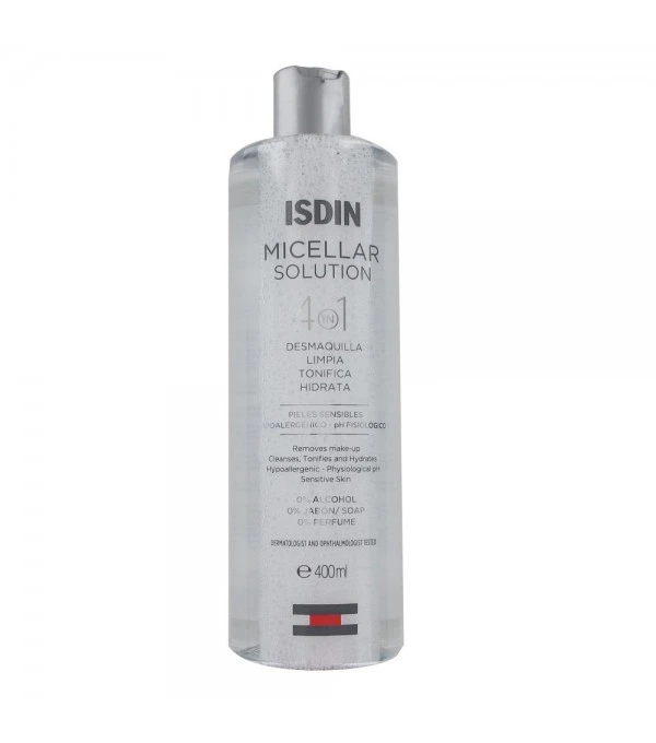 AGUA MIC ISDIN SOL 4EN1 400ML 2PK ISDIN
