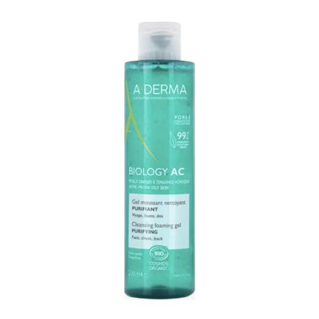 A-DERMA BIOLOGY GEL LIM PUR 200ML FABRE DERM