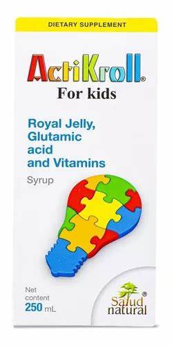 ACTIKROLL JARABE Para Niños 250 ML. NA