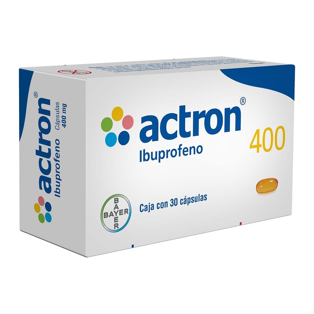ACTRON c/30 CAPS. 400 MG.
