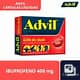 ADVIL Cja. c/10 CAPS. 400 MG. Ibuprofeno 400mg. (Cápsula blanda) NA