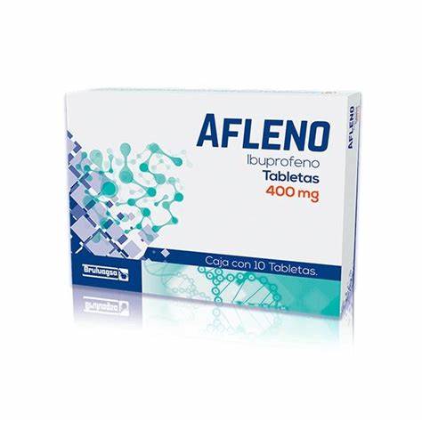 AFLENO c/10 TABS. 400 MG. Ibuprofeno 400mg. (Tabs. Orales). NA