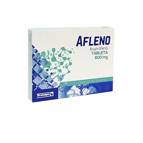 AFLENO c/10 TABS. 600 MG. Ibuprofeno 600mg. (Tabs. Orales).